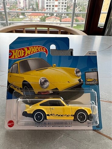 Hotwheels Porsche 911 Carrera RS 2.7 Sarı