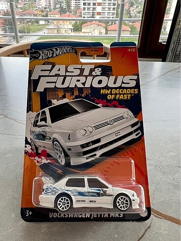 Hotwheels Volkswagen Jetta MK3 Fast and Furious