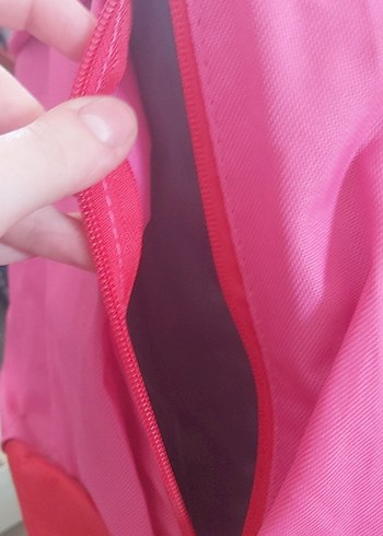 Diğer Pembe Spor Sırt Çantası Fermuarlı