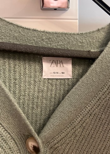 s Beden gri Renk Zara hırka