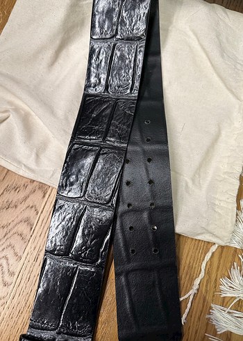 Zara Siyah Deri Kemer - Görsel 7