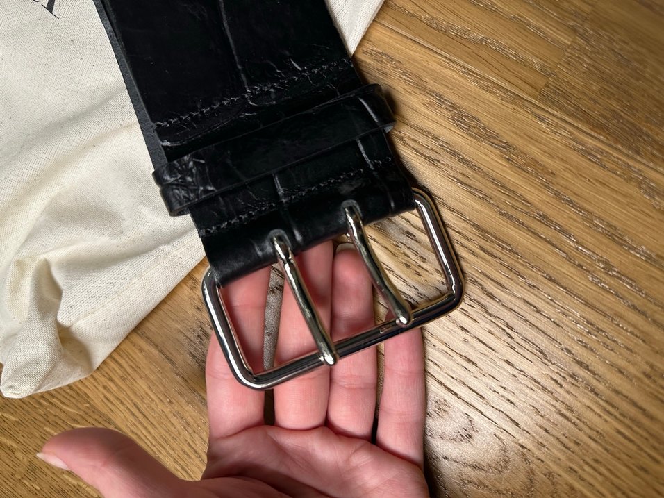 Zara Siyah Deri Kemer - Görsel 3