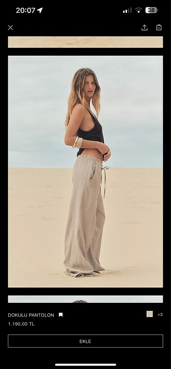 Zara Pantolon