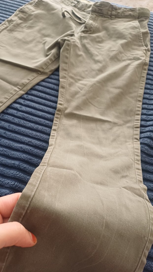 haki renkSlim Fit Pantolon mango — görsel 4/4