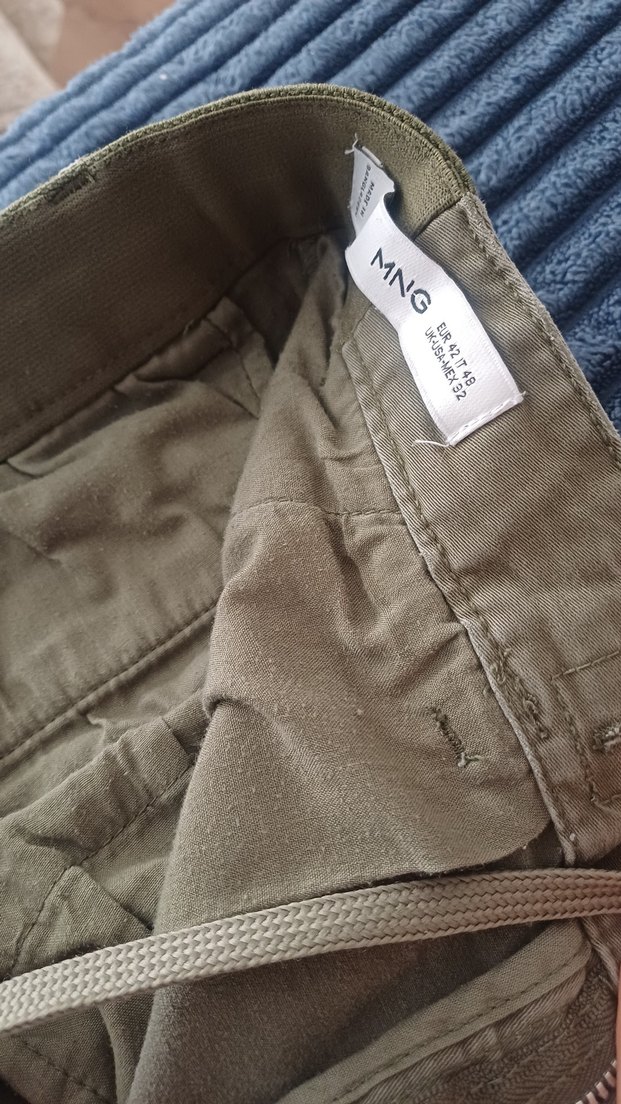 haki renkSlim Fit Pantolon mango — görsel 2/4