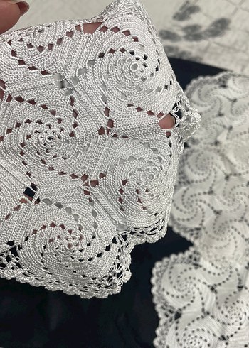  Bohem Tarzı El Yapımı Dantel Motifleri 6 adet