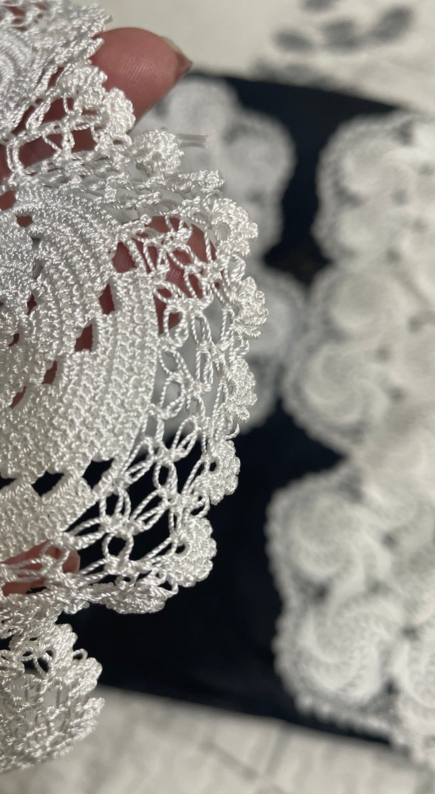 Bohem Tarzı El Yapımı Dantel Motifleri 6 adet - Görsel 3