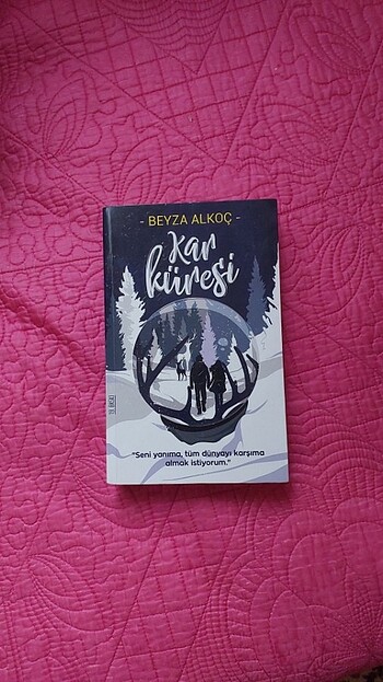Beyza Alkoç kar küresi ve kar tanesi