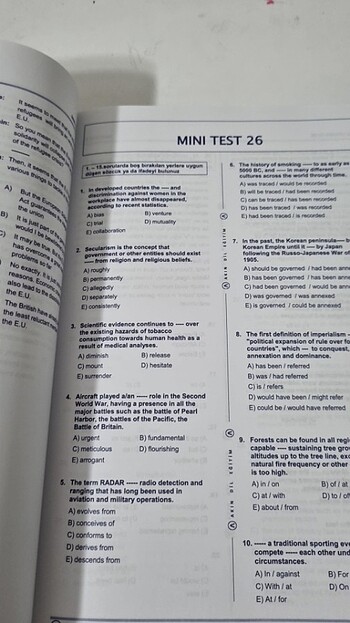 Beden Renk Akın dil yargı yayınları 40 ADVANCED TESTS YKS , YDS VE YÖKDİL