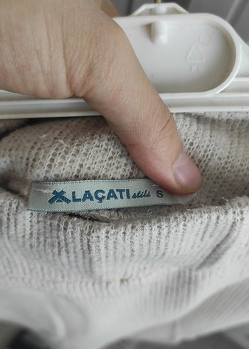 Bej Midi Triko Kadın Etek - Görsel 3