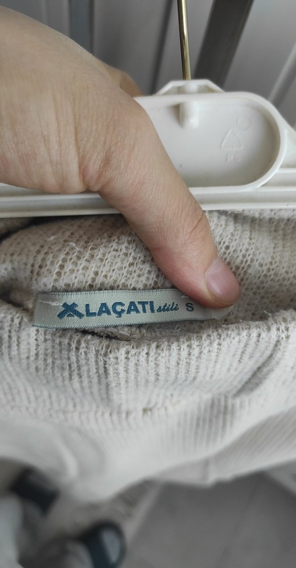 Bej Midi Triko Kadın Etek - Görsel 3