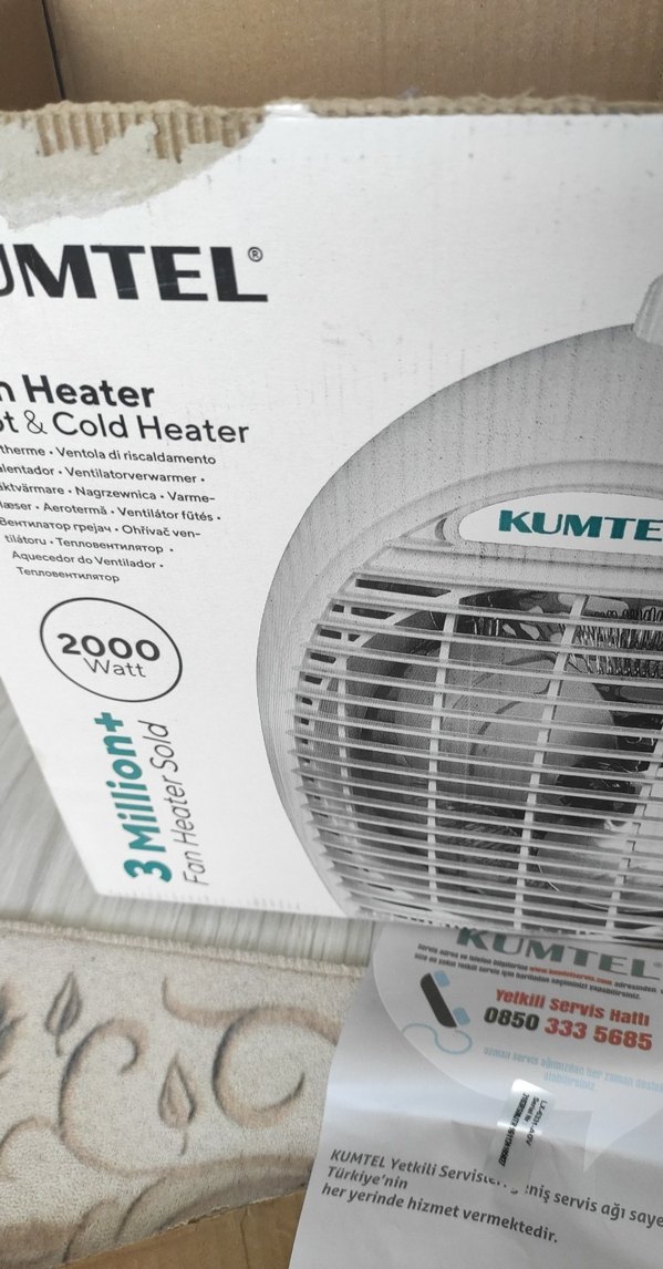 Kumtel Beyaz Isıtıcı - Görsel 4