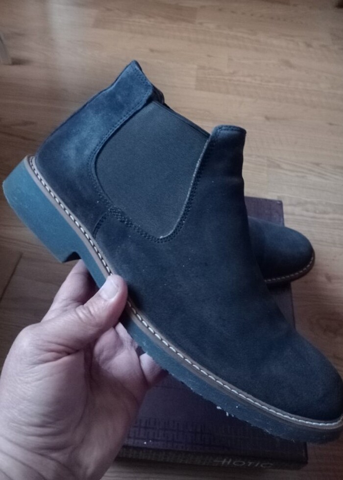 SIFIR AYARINDA GERÇEK SÜET HOTİÇ BOT 42 UYUMLU. - Görsel 2