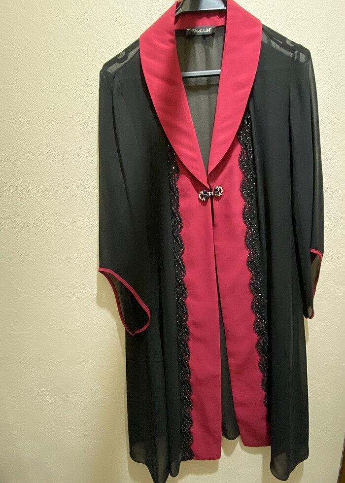 Abiye tunik tesettür tunik kaftan - Görsel 2