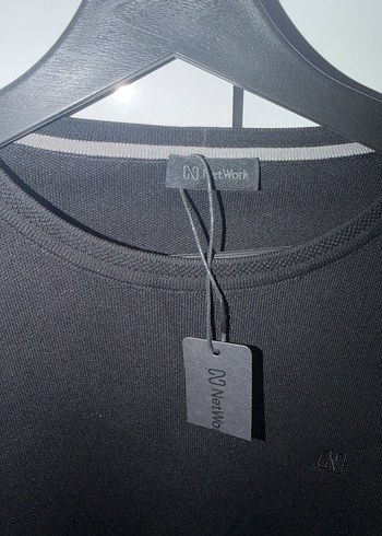 Siyah Oversize Erkek Sweatshirt - Görsel 2