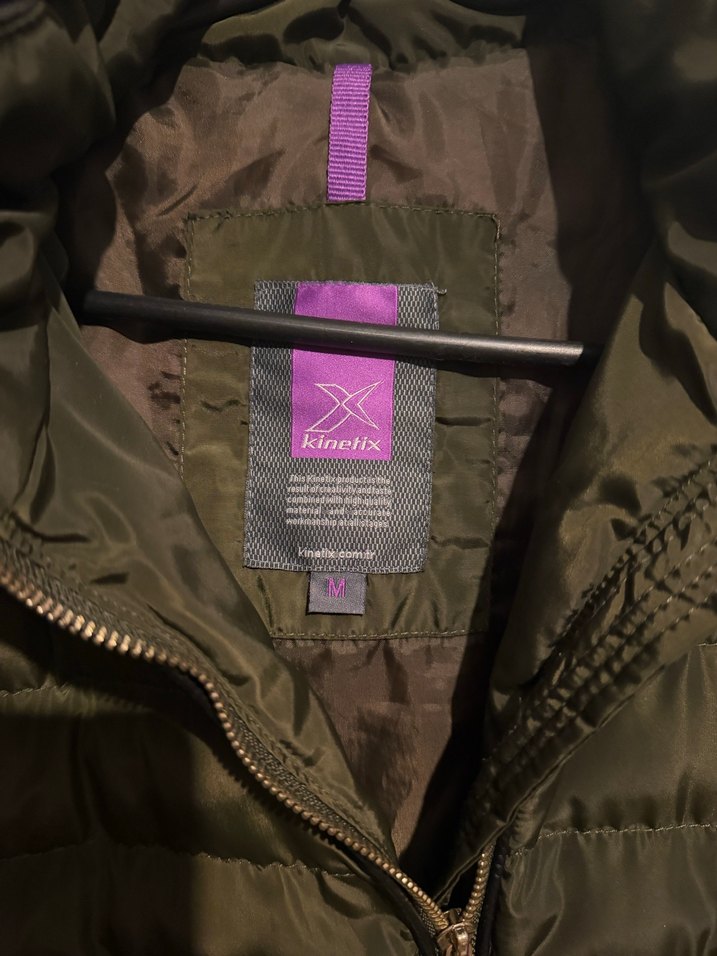 Kinetix Yeşil Kadın Kışlık Mont - Görsel 2