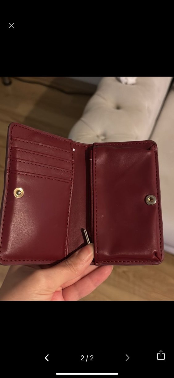 Bordo mango Cüzdan - Görsel 2