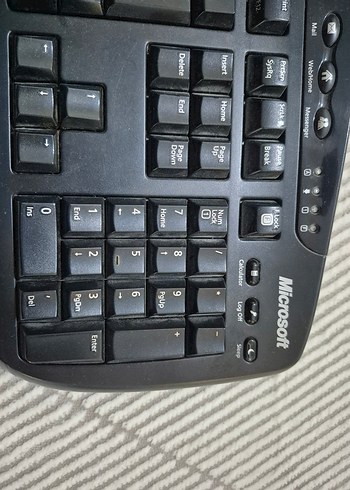 Beden Renk Microsoft Kablolu Klavye