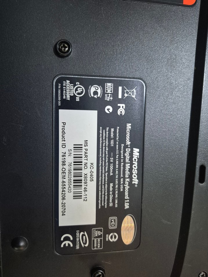 Microsoft Kablolu Klavye - Görsel 5