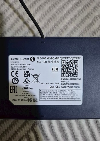 Alcatel mini klavye - Görsel 4