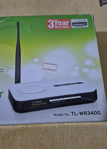 TP-Link TL-WR340G 54 Mbps Kablosuz Router - Görsel 3