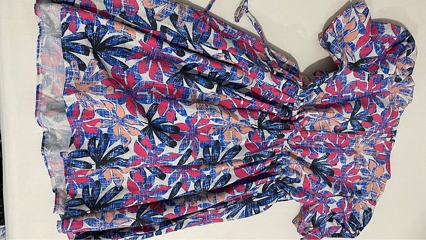 Trendyol & Milla Keten Mini elbise