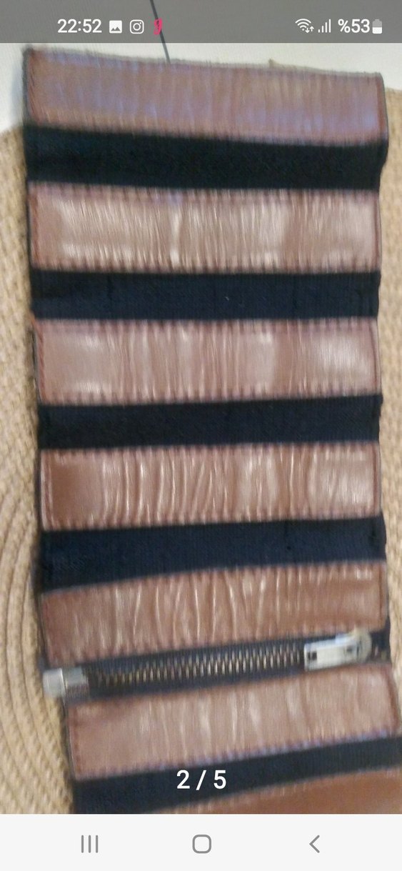 Kahverengi Deri Kemer - Görsel 2