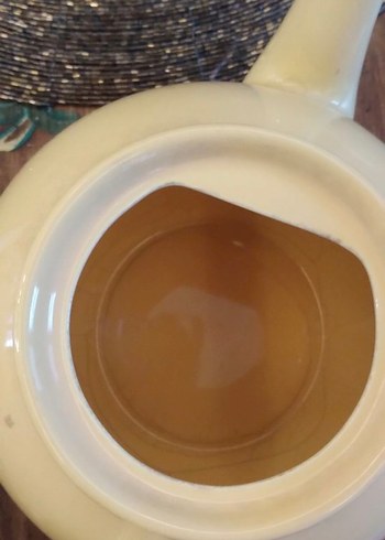 alti emaye ustu porselen caydanlik - Görsel 5