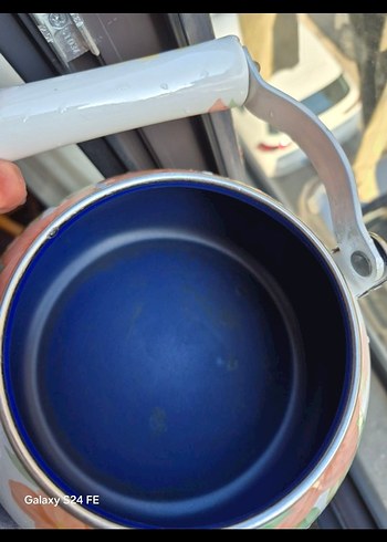 alti emaye ustu porselen caydanlik - Görsel 7