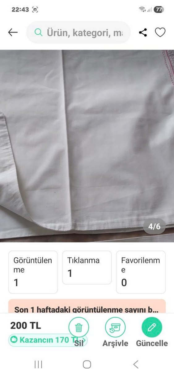 4 adet yastik bir adet yorgan agzi - Görsel 4