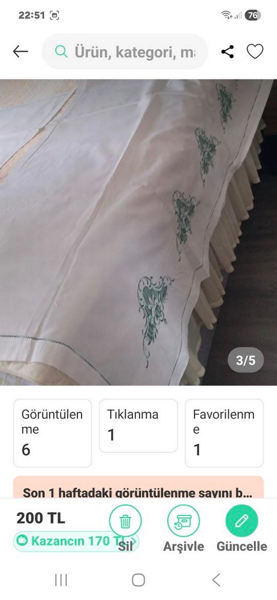 2 adet yatak kenari 2 adet yastik - Görsel 2