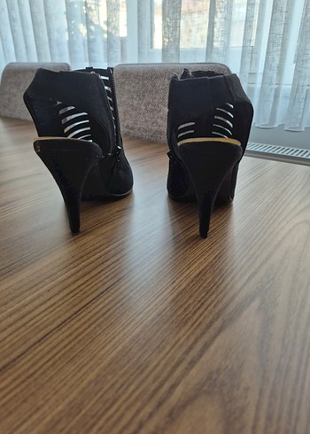 siyah suet 36 numara - Görsel 3