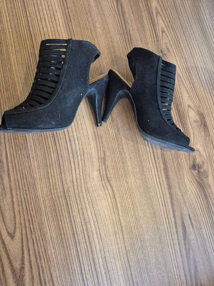 siyah suet 36 numara - Görsel 5