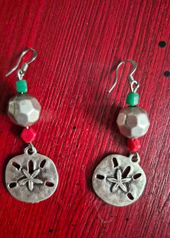 Boncuklu Bohem Mini Küpe - Görsel 2