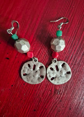 Boncuklu Bohem Mini Küpe - Görsel 3