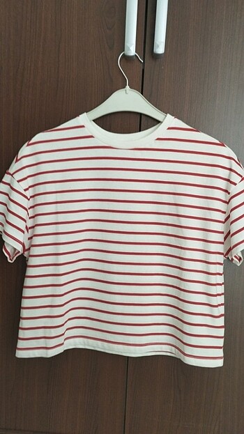 Penye kısa t-shirt 