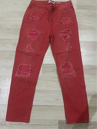 Mom jean pantolon