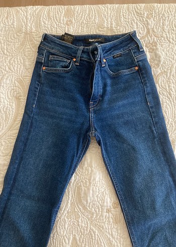Kadın Mavi Normal Boy Denim Jean