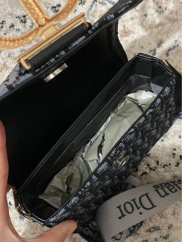  Beden siyah Renk Dior replika çanta