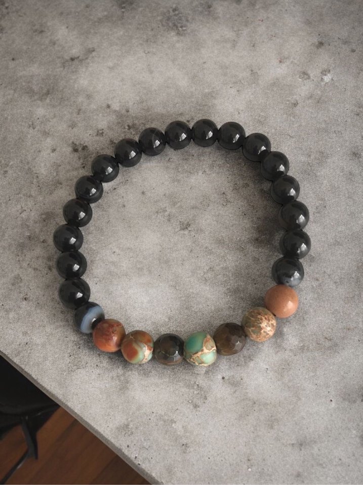 Akik taşı bileklik - Görsel 2