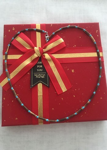 Bohem Renkli Uzun Kolye - Görsel 2