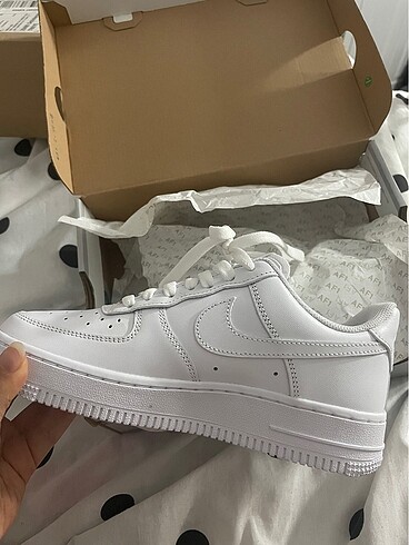 38 Beden beyaz Renk Nike airforce1