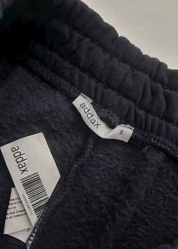 Addax Siyah Rahat Kesim Kadın Eşofman Altı