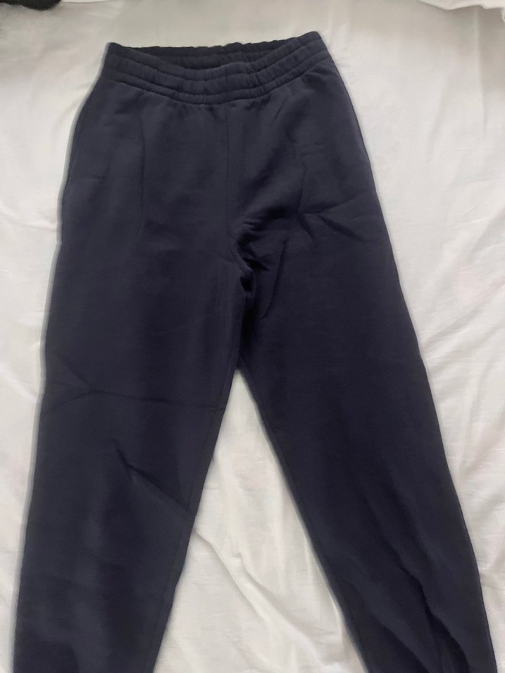 Siyah Rahat Kesim Kadın Eşofman Altı - Görsel 2