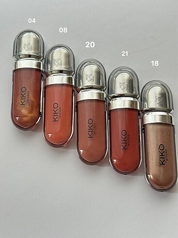 KİKO GLOSS KOYU RENKLER