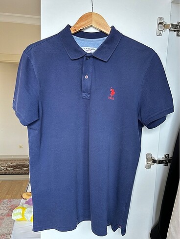 US Polo Assn Lacivert Polo Yaka Tişört