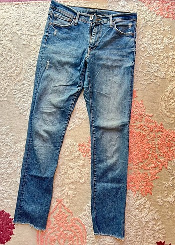 Mavi Kadın Denim Bol Kesim Midi Jean - Görsel 3