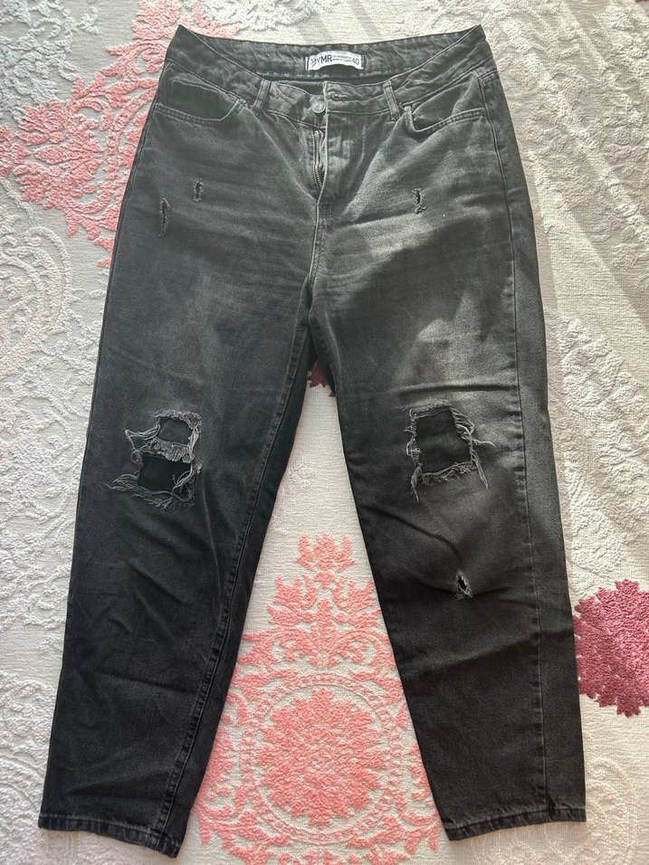 Antrasit kadın pantolon - Görsel 2