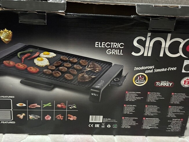 sınbo elektırıklı mangal