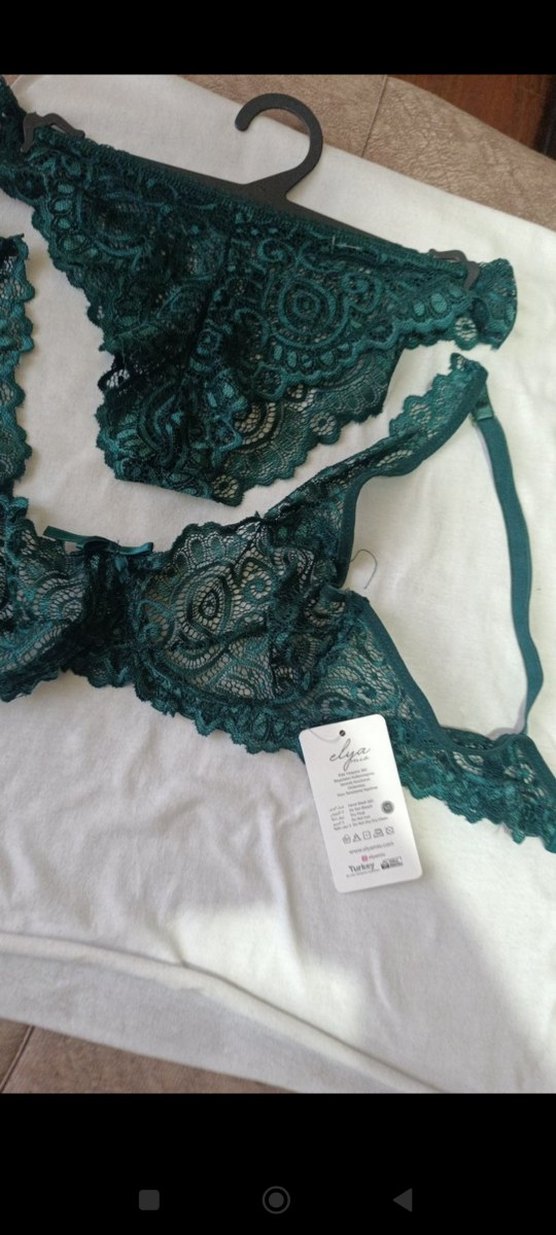 Yeşil Nakışlı Bohem Bralet - Görsel 5